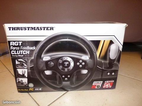 Volant Thrustmaster RGT force feedback (PC)