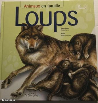 Animaux en famille Les loups excellent etat