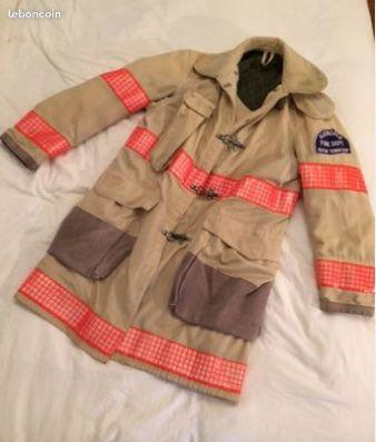 Manteau de pompier américain (Véritable)