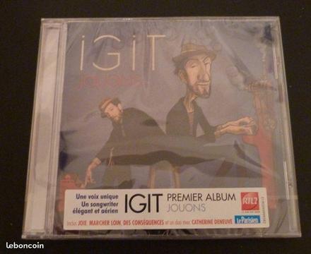 Album CD IGIT premier album : Jouons