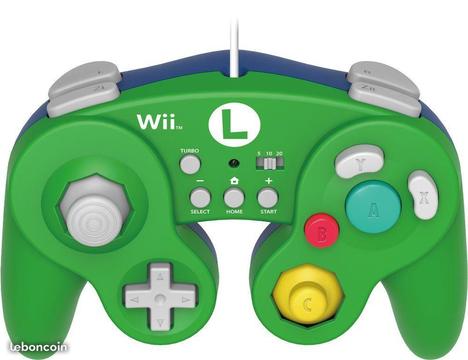 Manette Battle Turbo Luigi pour Wii U