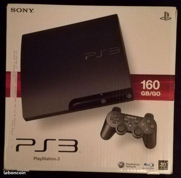 Sony Playstation PS3 + 2 manettes + 12 jeux
