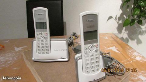 Duo telephone alcatel
