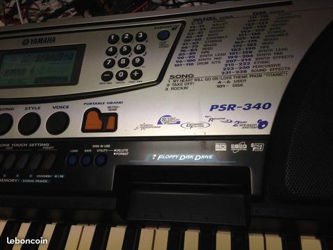 Clavier arrangeur Yamaha PSR 340,révisé