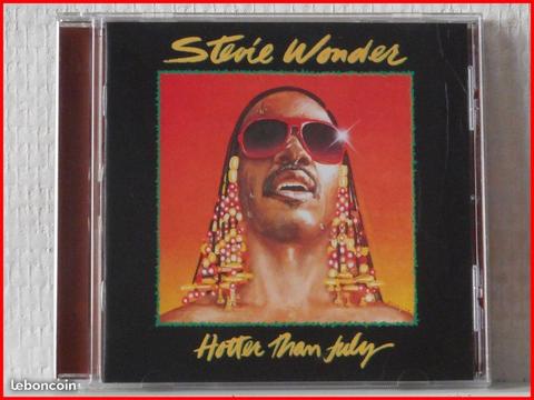 STEVIE WONDER : HOTTER than JULY (CD)