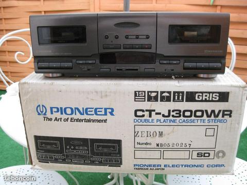 Double platine cassettes pioneer