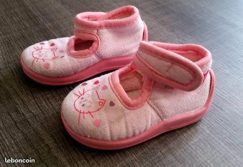Chausson bébé fille