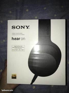 Casque Sony mdr-100 hear on