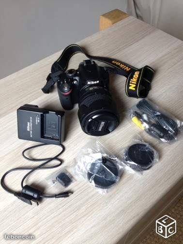 Appareil photo reflex Nikon D3200+18-105MM VR