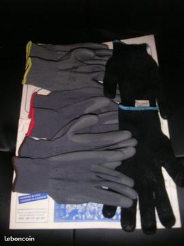 5 paire de gants ( taille 8-10)