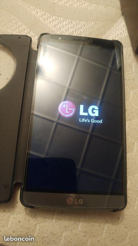 LG G3 Argent Bon état pour pièces, B2 HS