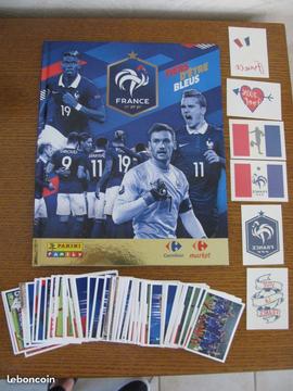 Livres + images foot panini carrefour euro 2016