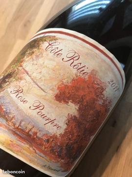 Cote rotie Rose pourpre Pierre Gaillard