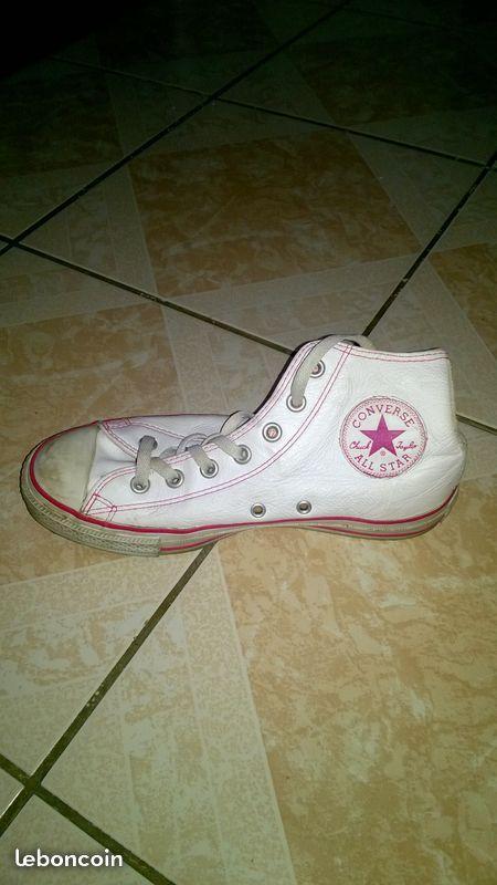 Converses cuir