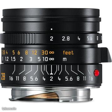 LEICA SUMMICRON 28 mm ASPH. (2014) pour M240