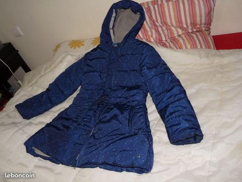 Manteau d'hiver NEUF- JODHPUR bleu - T 12 ans