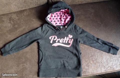 Sweat / Pull « Pretty » Taille 4 ans