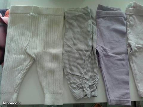 lot calecons legging ( 6 mois )