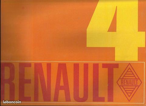 Grande brochure RENAULT 4