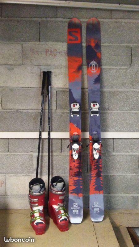 Skis salomon quest 105 2016 180cm