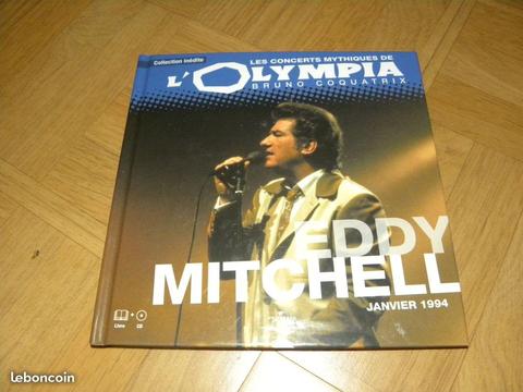 Disque CD+Livre Eddy Mitchell ( PAZ)