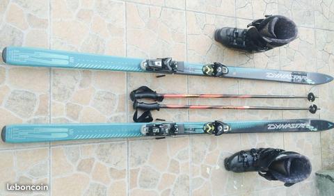Ski Dynastar + Baton + Chaussure Salomon+ Sac
