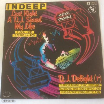 Disque vinyl 33t - indeep