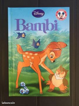 Livre Disney Hachette BAMBI - neuf