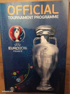 EURO 2016 Official Tournament Programme