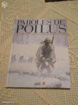 Bd paroles de poilus comme neuve