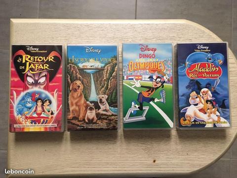 Films Disney VHS voir liste