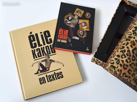 Coffret Deluxe ELIE KAKOU 6 DVD Spectacles + Livre