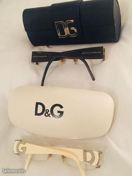 2 paire D&G avec boite