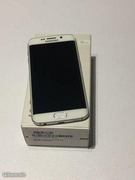 Samsung S6 edge blanc
