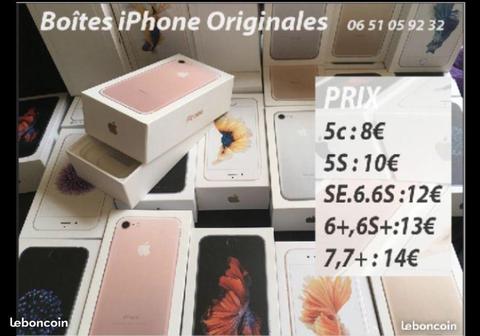 BOÎTE iPhone4s-5.5cS SE 6 6plus 6S  7 7plus