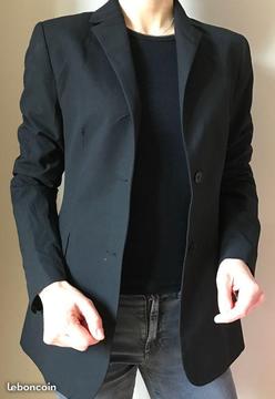 Veste tailleur noire Zara T38