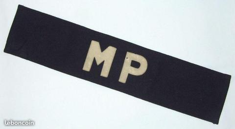 Militaria: Brassard MP US WW2