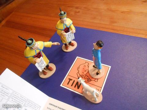 Figurines Pixi Tintin Scène Mandat d'Arrêt Hergé