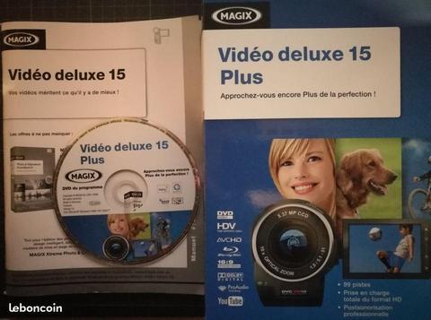 Logiciel Magix Vidéo deluxe 15 plus