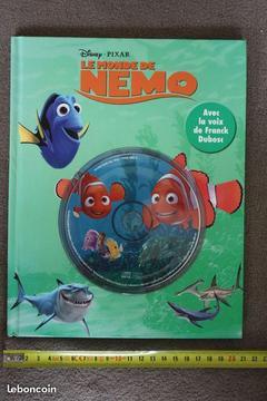 Livre + CD Histoire NEMO Pixar Disney TBE