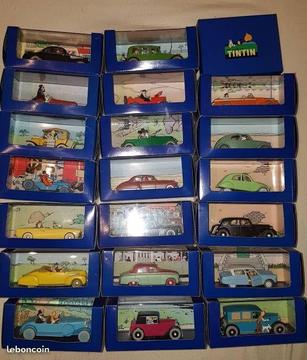 voiture Tintin de collection