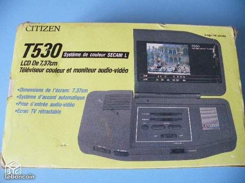 Téléviseur portable LCD Citizen T530