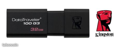 Cle USB Kingston DataTraveler 32Go USB 3.0 Neuf