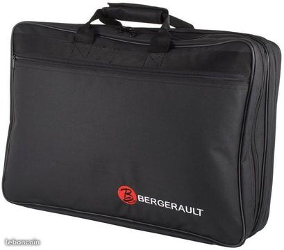 Sac Bergerault pour percussion grand modèle noir