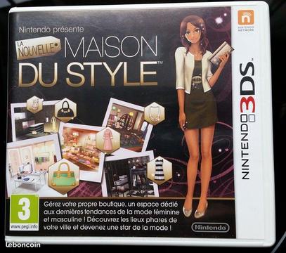 JEU 3DS LA NOUVELLE MAISON DU STYLE Réf A34