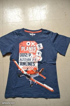 Tee-shirt PLANES garçon 8 ans - CHRYS60