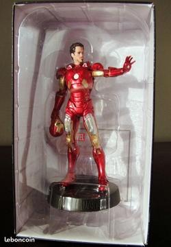 Figurine Iron Man, état neuf avec sa boîte