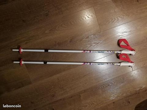 Bâtons de ski enfant 90 cm