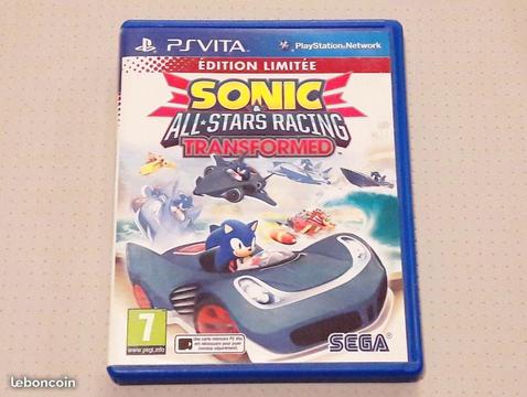 SONIC ALL STARS Racing Transformed Sony PS VITA