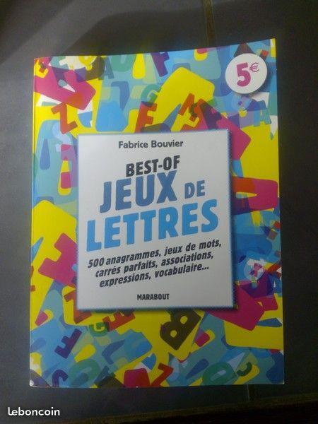 Best of Jeux de lettres MARABOUT NEUF VIVI28